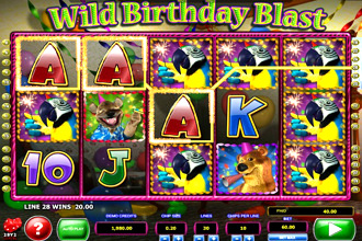 Wild Birthday Blast Slot