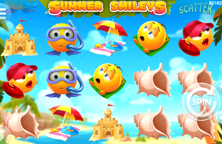 Summer Smileys Slot Machine