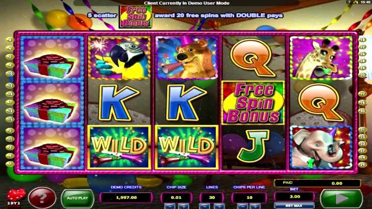 Wild Birthday Blast Slot